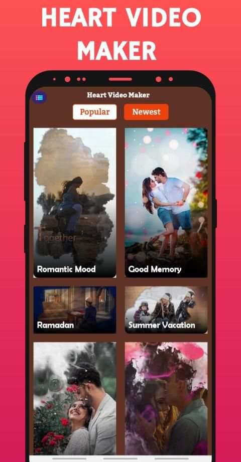 Heart Video Maker : New Photo Effect Video Maker screenshot 2