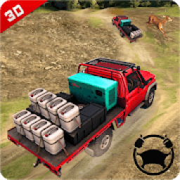 Offroad Pickup Truck Driving Free Simulation Game आइकन