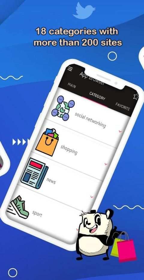All in One App Browser (social media, network app) स्क्रीनशॉट 2
