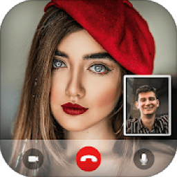 Girlfriend FakeTime prank : Fake Video Call आइकन