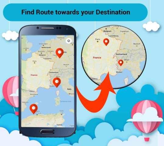 Maps Navigation and Direction - Weather Forecast स्क्रीनशॉट 6
