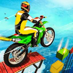 Bike Stunt Tricks Race: Bike 3D Racing Free Games