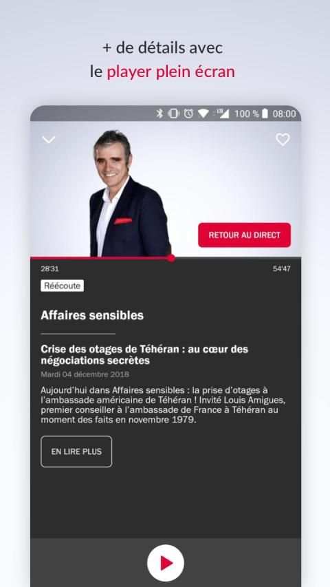 France Inter - radio, podcasts, actu screenshot 1