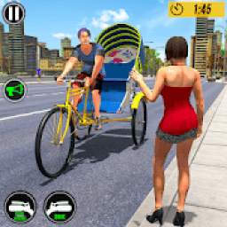Bicycle Tuk Tuk Auto Rickshaw : New Driving Games