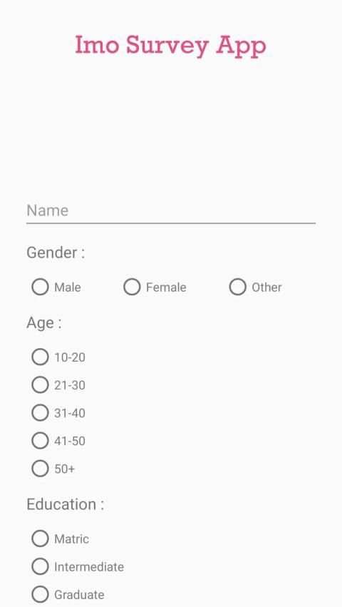 Imo Survey screenshot 8