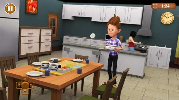 Happy Family Boy Virtual Neighbor Simulator screenshot 1