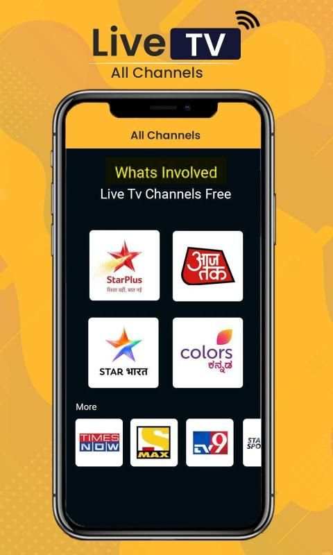Live TV all channels FreeOnline Guide स्क्रीनशॉट 1