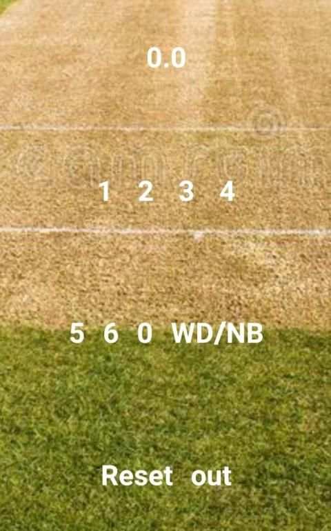 Cricket Scoring स्क्रीनशॉट 2
