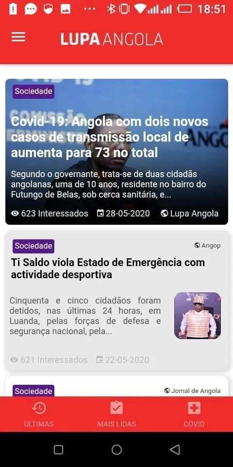Lupa Angola स्क्रीनशॉट 2
