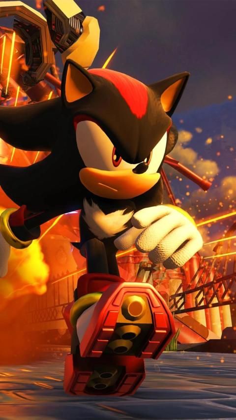 Shadow the Hedgehog Gets Serious in September 2023 Sonic Wallpaper - Sonic  - Sonic Stadium