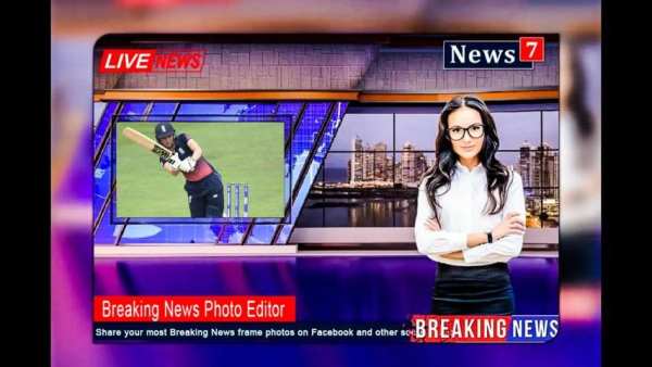 Breaking News Photo Editor - Video Status Maker screenshot 3