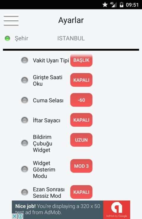 Ezan ALARMI screenshot 7