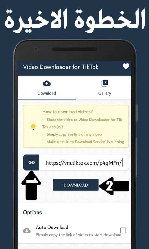video downloader for tik tok screenshot 2