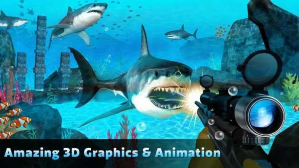 Shark Hunting स्क्रीनशॉट 1