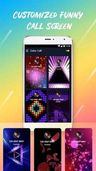Phone Caller Screen - Color Call Flash Theme 2020 screenshot 4
