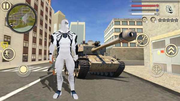 Amazing Spider Rope Hero Gangster Crime Voice City स्क्रीनशॉट 2