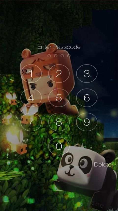 New Mini World Lock Screen & wallpaper UHD स्क्रीनशॉट 2
