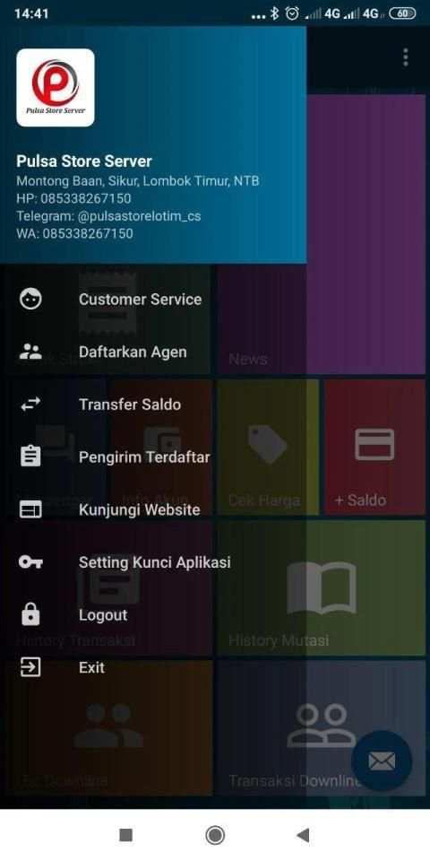 Pulsa Store Server screenshot 5