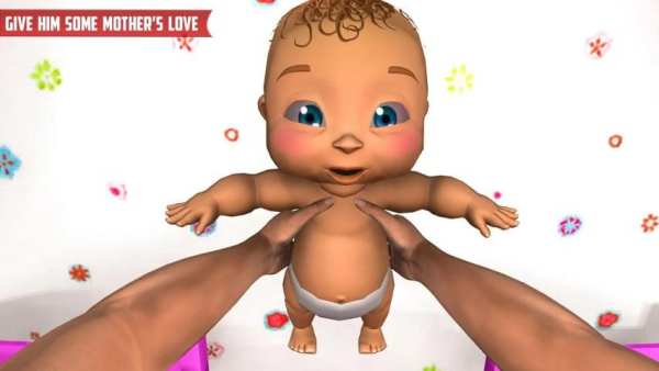 Mother Simulator 3D: Real Baby Simulator Games स्क्रीनशॉट 2