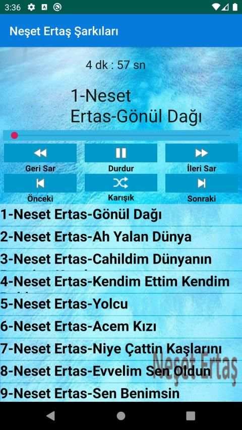 Neşet Ertaş Şarkıları (İnternetsiz 40 tane) screenshot 1