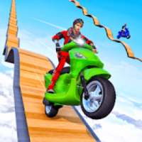 Scooter Stunt Game: Gt Racing Impossible Tracks