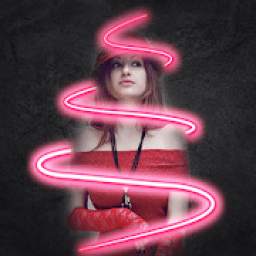PicSpiral Spiral Photo: Pic Collage, Neon Effects
