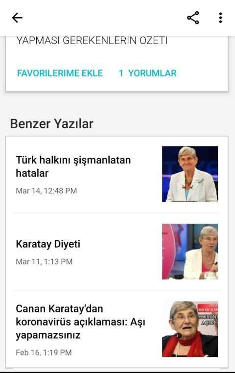 Karatay Diyeti screenshot 2