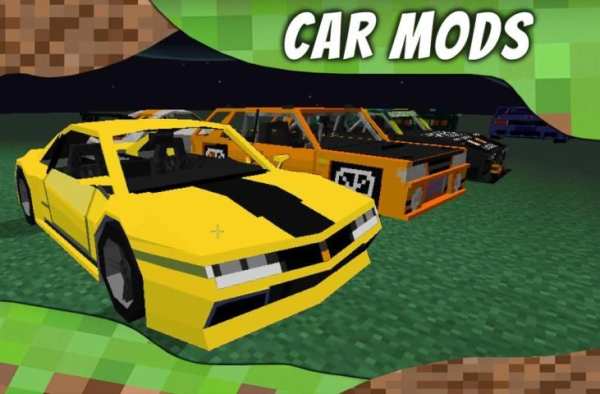 Cars for MCPE. Car Mods. स्क्रीनशॉट 2