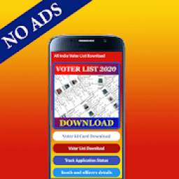 Latest Voter List & Voter id card Download 2020