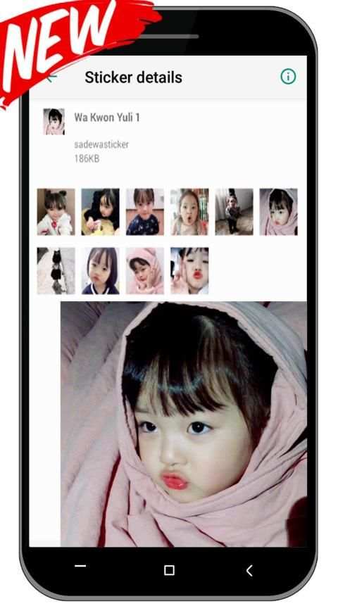 Stiker Wa Kwon Yuli Lucu Dan Imut WAStickerApps screenshot 6