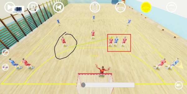 Handball 3D Tactic screenshot 6