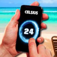 Thermometer with room temperature on 9Apps