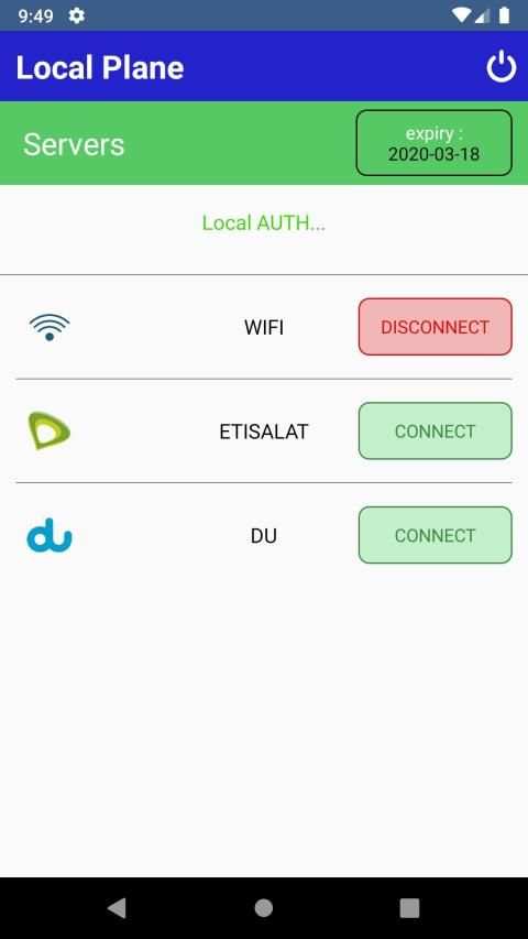 Local Plane VPN screenshot 4