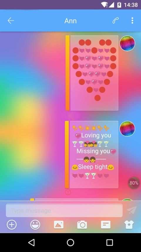 Love Art - Emoji Keyboard स्क्रीनशॉट 2