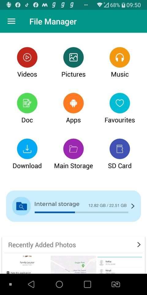EZ File Explorer: File Manager स्क्रीनशॉट 1