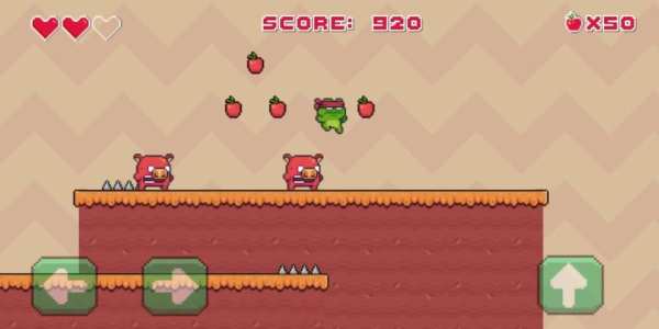 Ninja Frog - Platformer screenshot 2