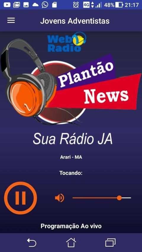 Web Rádio Plantão News screenshot 5