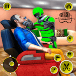 Barber Robot Hair Salon:Free Hair Cutting Game icon