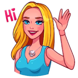 Girly m Stickers for WhatsApp -WAStickerApps आइकन