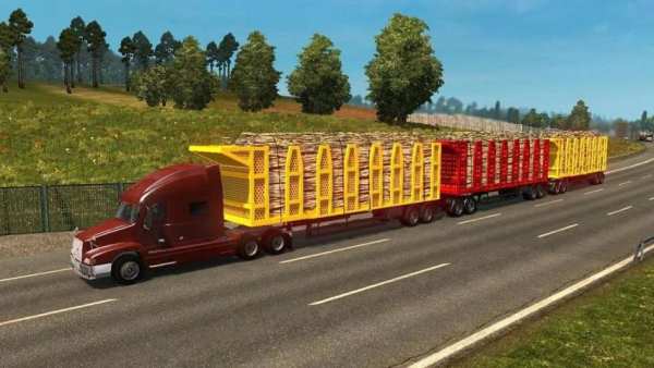 Truck Freight Transport Big Driving Simulator screenshot 1