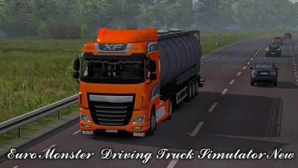 Euro Monster Driving Truck Simulator New screenshot 2