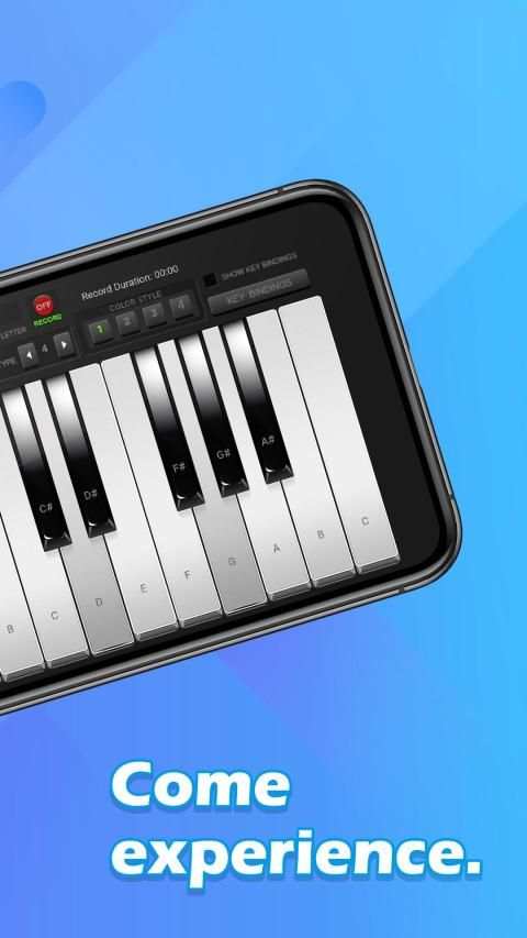 Piano Keyboard - Free Simply Music Band Apps स्क्रीनशॉट 1