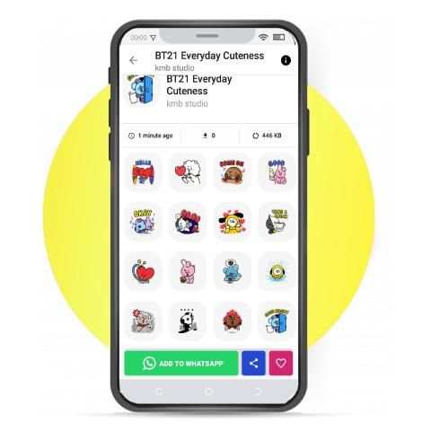 BT21 Sticker for WhatsApp screenshot 1