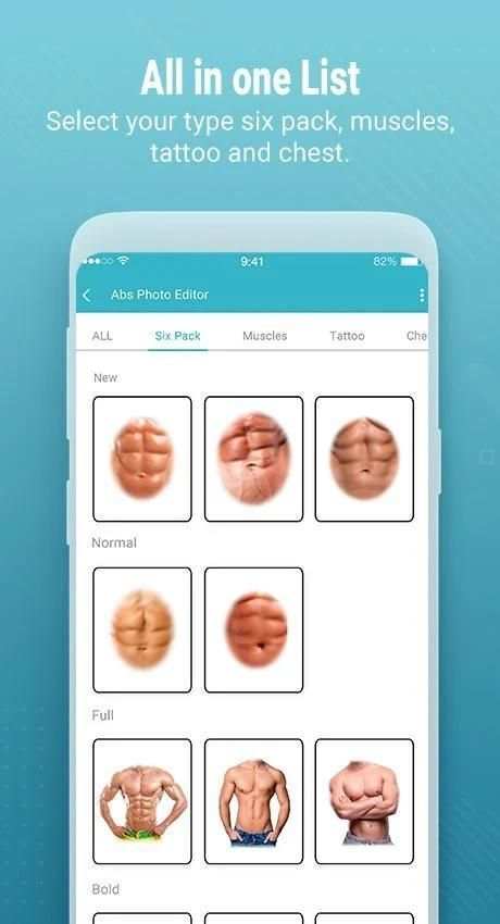 Six Pack Abs Photo Editor : Man Abs Editor स्क्रीनशॉट 3