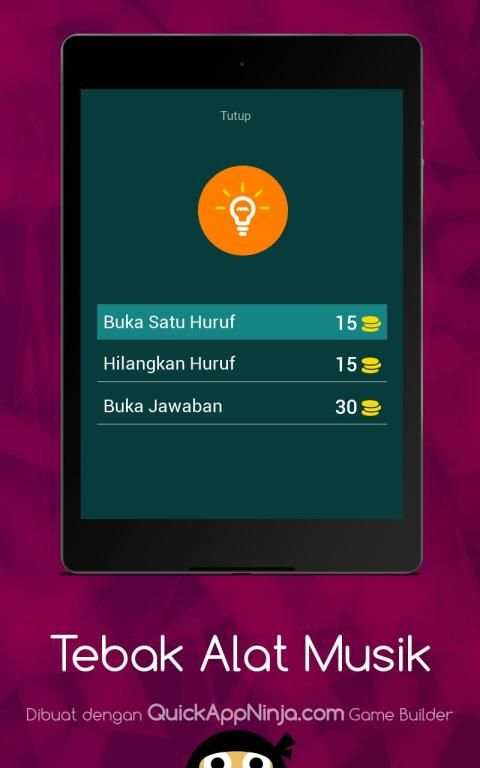 Tebak Alat Musik screenshot 2