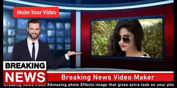 Breaking News Video Maker - Video Status Maker स्क्रीनशॉट 2