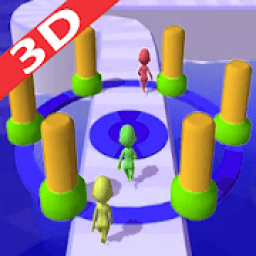 Gold Fun Race 3d - Run race 3d Game icon