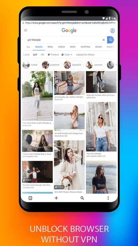 Proxynell Browser - Browser Anti Blokir screenshot 2