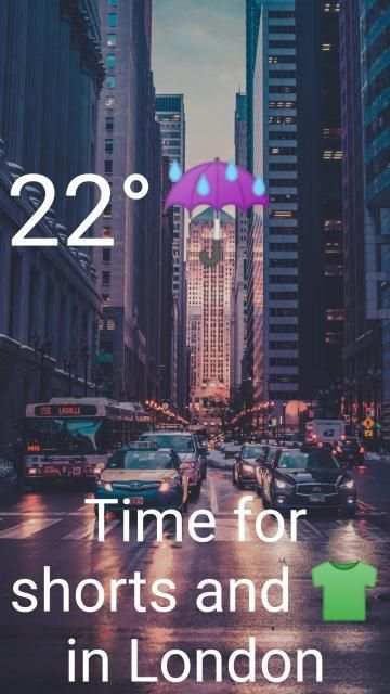 The Wather App स्क्रीनशॉट 2