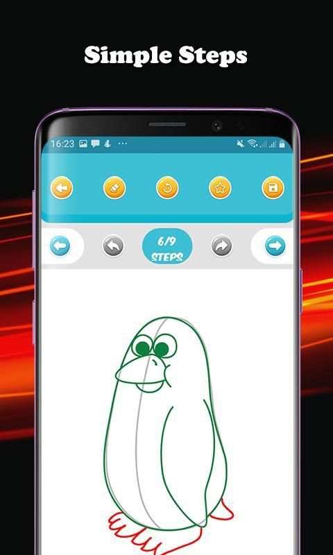 Drawing and Coloring App स्क्रीनशॉट 4